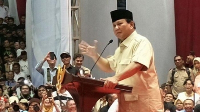 Pidato "Bombastis" Prabowo dan Kepunahan Negara Indonesia