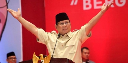 Prabowo Konfidens Putihkan Kandang Banteng