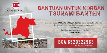 IAI-Kapd Gerak Cepat Peduli Tsunami Banten & Lampung