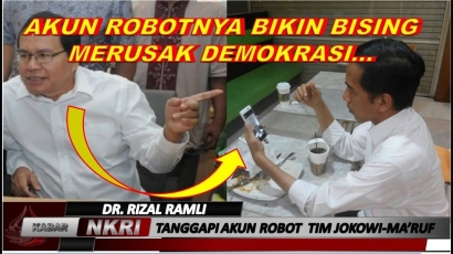 Dukungan Palsu Buzzer Jokowi