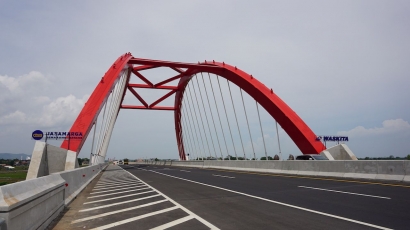 Jembatan Kali Kuto yang Megah dan Ikonik di Tol Trans Jawa