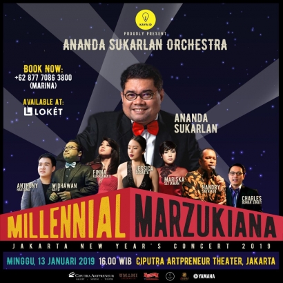 Konser Musik Milenial Marzukiana by Ananda Sukarlan