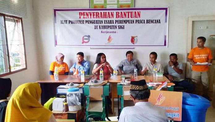 Danamon Group Selenggarakan Penguatan Usaha Ekonomi Paska Bencana Alam di Sigi Sulawesi Tengah
