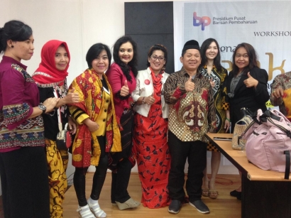 Barisan Pembaharuan Gelar Workshop Membatik dan Mengenal Batik Indonesia