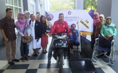 Fakultas Kedokteran Universitas Brawijaya Kembangkan Motor Ramah Difabel bagi Penyandang Disabilitas