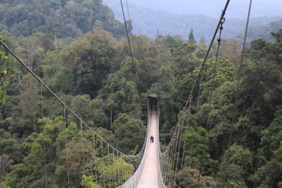 Jembatan Gantung Situ Gunung yang "Instagramable"