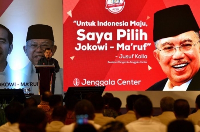 JK Tegaskan Dukung Jokowi-Ma'ruf  untuk Indonesia Maju