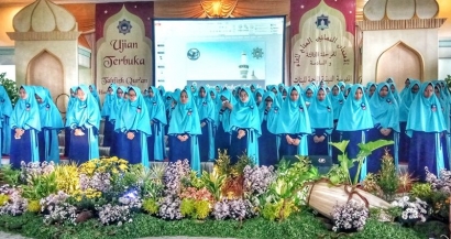 SMA Ar Rohmah Putri Gelar Ujian Terbuka Al Qur'an
