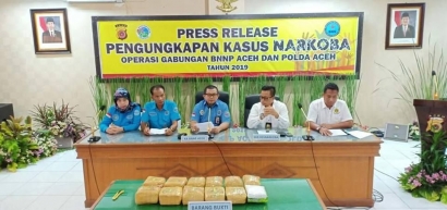 BNNP Aceh Amankan 13,2 Kg Sabu-sabu