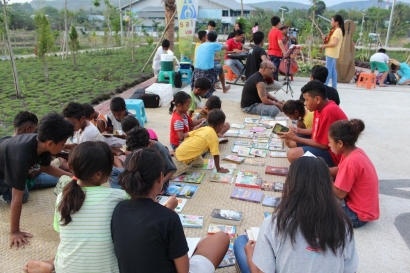 Safari Literasi Komunitas Leko Kupang