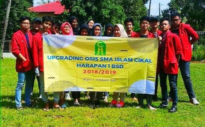 Acara Upgrading OSIS SMA Islam Cikal Harapan 1 BSD