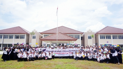 SMA Unggulan CT ARSA Fondation Sukoharjo Deklarasikan Gerakan Siswa Bicara Baik