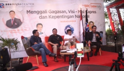 BRC Bedah Visi Misi Jokowi dan Prabowo di Table Talk #2