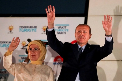 Istri Presiden Turki, Si Cantik Peduli Plastik