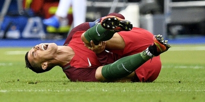 Mengulas Pengalaman Cedera Lutut Cristiano Ronaldo