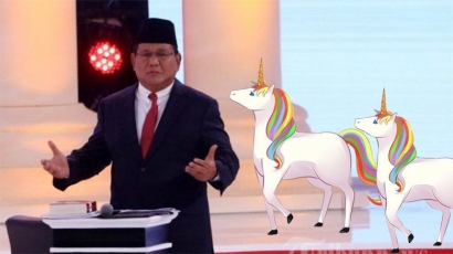 Tak Paham Istilah Unicorn, Benarkah Prabowo Kecewakan Swing Voters Millenials?