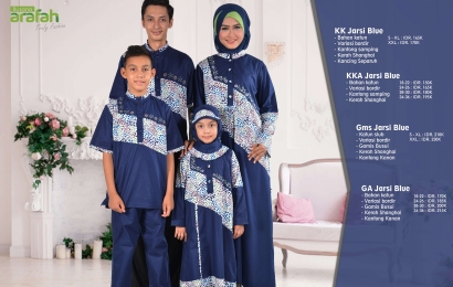 Baju Muslim Sarimbit Keluarga agar Tampilan Semakin Serasi