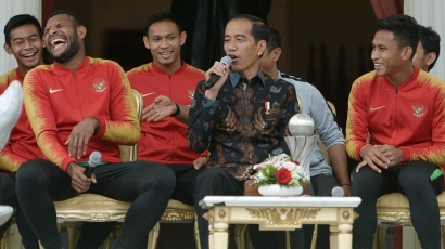 Ditanya Presiden Joko Widodo, Bintang Timnas U-22 Ingin Jalan di Kampungnya Diperbaiki