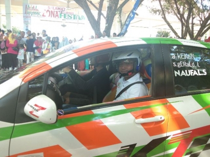 Aksi Slalom Fadli Ahmad Ramaikan MRSF Bantaeng