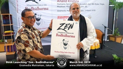 Peluncuran Buku "Zen, Sebagaimana Dilakoni oleh Bodhidharma" Bersama Anand Krishna