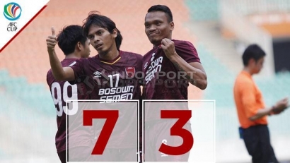 Review Babak Grup Piala AFC 2019: PSM Bagus Menyerang, Kagok Bertahan