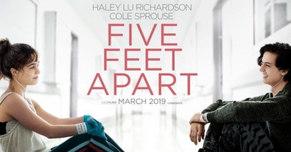 "Five Feet Apart", Kisah Cinta yang Terpisah Jarak 5 Kaki