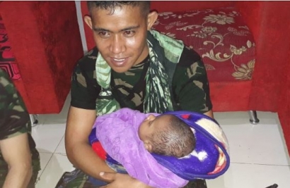 Banjir Sentani Telan Korban 50 Orang, Bayi Terjepit Diselamatkan Seorang Tentara