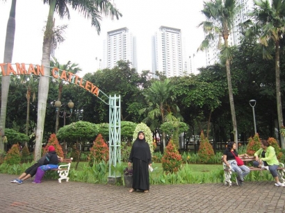 Jakarta yang Kian Hijau, Longok Taman Cattleya