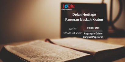 [KJOG] Yuk #DolanHeritage ke Pameran Naskah Keraton Yogyakarta