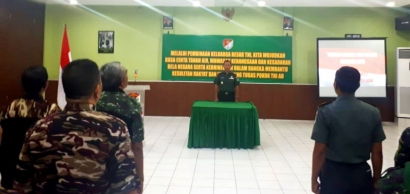 Tingkatkan Soliditas, Kodim 0503/Jakarta Barat Bekali KBT dengan Wasbang CintaTanah Air