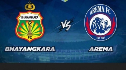 Arema FC Pesta Gol, Cukur Gundul Bhayangkara FC 4-0