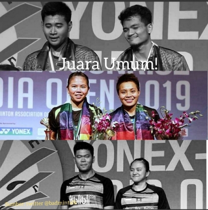 Angga/Melati Gagal Jadi "Pengantin Juara", Indonesia Tetap Sukses Jadi Juara Umum di India Open 2019