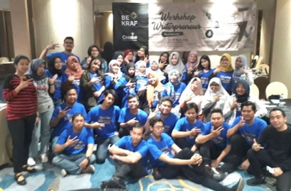 Serunya BEKRAF Workshop Writerpreneur Accelerate 2019 di Surabaya