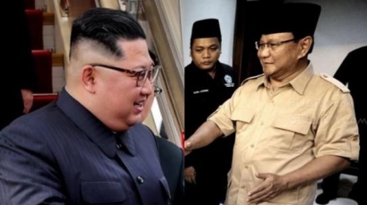 Prabowo dan Kim Jong-un