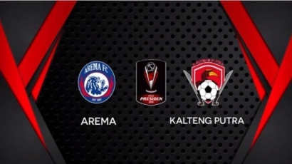 Diwarnai Insiden Berdarah, Arema FC Bungkam Kalteng Putra 3-0
