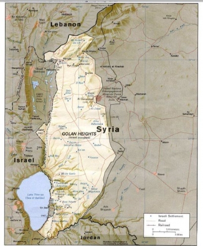 Arti Penting Dataran Tinggi Golan bagi Israel