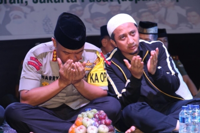 Tasyakuran di Gedung Baru, Mapolres Metro Jakarta Pusat Gelar Tabligh Akbar dan Doa Bersama