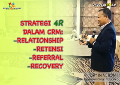 CRM TIPS #8 - Strategi 4M dalam CRM