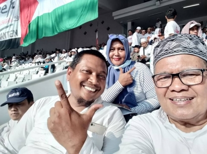 2 Pendukung Militan Prabowo-Sandi dari Sejuta Hadir di GBK