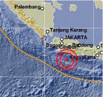 Gempa Bumi Garut Dirasakan di Sukabumi