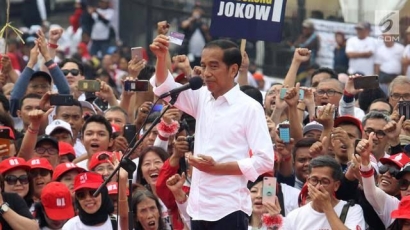 Dalam Orasi di Sukabumi, Jokowi Menyitir Soal Fitnah kepada Dirinya