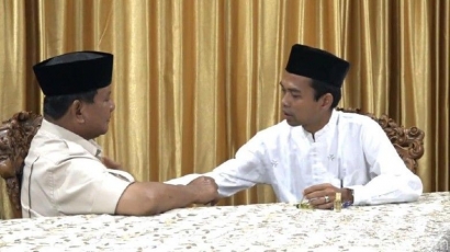 Dukungan UAS kepada Prabowo bagai Gong di Tikungan Terakhir