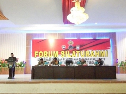 Forum Silaturahmi Polres Bantaeng, Wabup Ajak Warga Tidak Golput