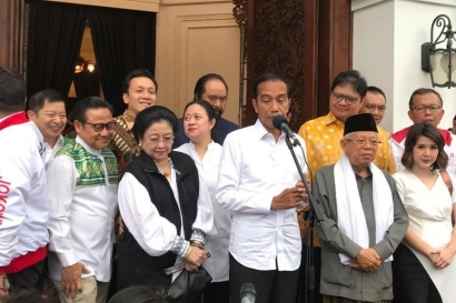 Jokowi-Ma'ruf Juara, Petahana Menunda Pesta