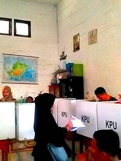 Ikut Pemilu 2019 di Ujung Barat Indonesia