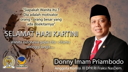 Peringati Hari Kartini, Donny Imam Priambodo Ajak Perempuan Indonesia Lebih Progresif