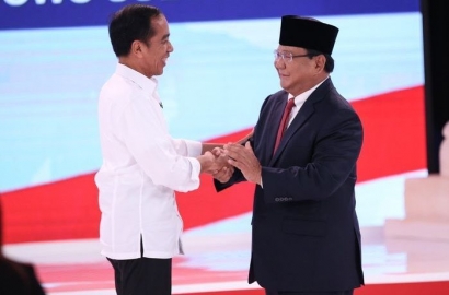 Rekonsiliasi Pasca Pemilu, Bukti Jokowi Tepati Janji Saat Closing Statement di Debat Capres Keempat
