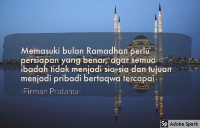 Memasuki Bulan Ramadhan, Lakukan 3 Hal Ini terhadap Pikiran Anda