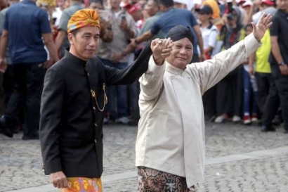 Sudah Sunnatullah, Jokowi dan Prabowo Rekonsiliasi