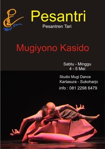 Belajar Tari pada Master Tari Mugiyono Kasido